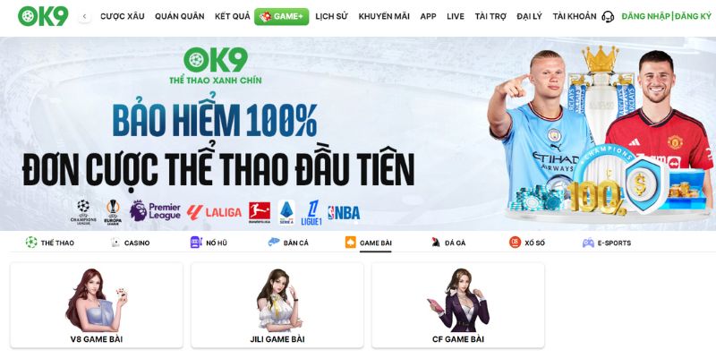 Casino trực tuyến - Sảnh chơi thu hút lượt truy cập hàng đầu OK9