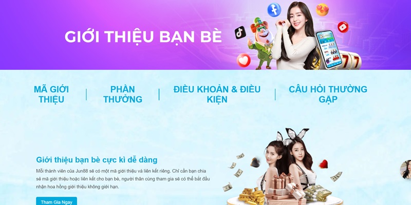 Giới thiệu bạn mới nhận hoa hồng